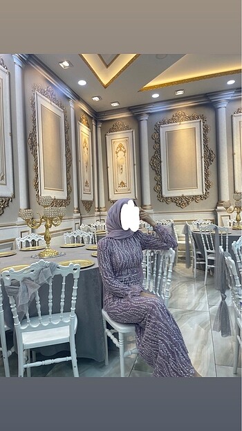 Diğer Tesettür abiye elbise