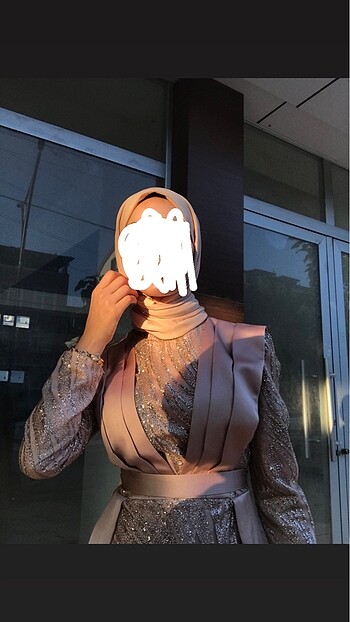 Diğer Tesettür abiye elbise