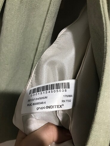 m Beden Zara kadın blazer