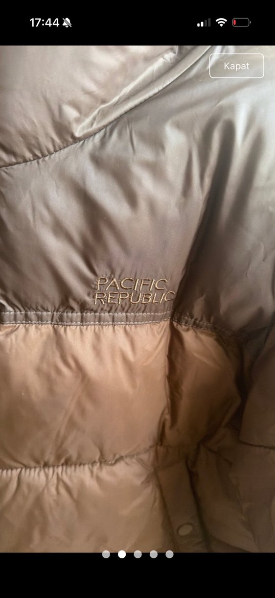 Kahverengi Kemerli Kadın Kış Montu - Görsel 3