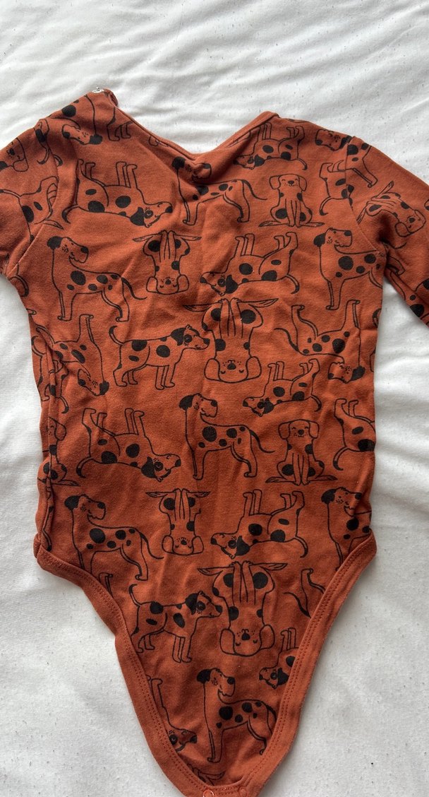 Kahverengi Uzun Kollu Bebek Body - Görsel 3