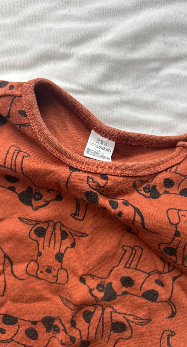 Kahverengi Uzun Kollu Bebek Body - Görsel 2