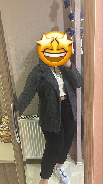 m Beden Zara Kısa Ceket-Kaban