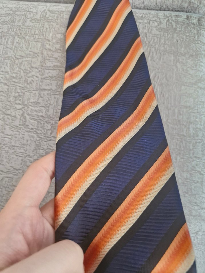 KONT Çok Renkli Çizgili Erkek Kravat - Görsel 2