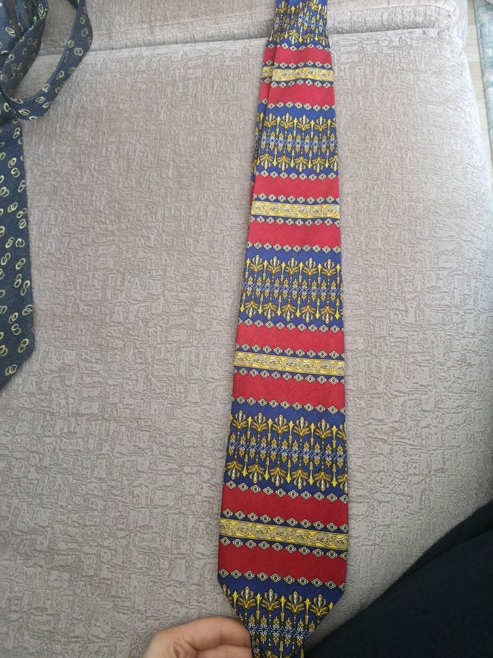 Romano Çok Renkli Bohem Kravat - Görsel 3