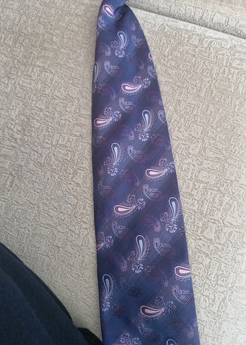 KONT Gri Desenli Erkek Kravat - Görsel 3