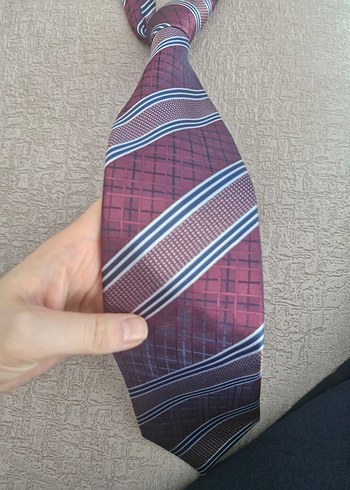 Bordo Hatemoglu Erkek Kravat - Görsel 2