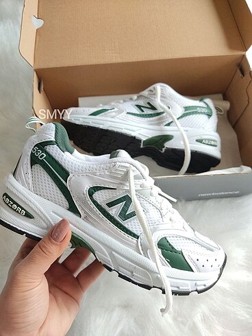 New balance 530 beyaz ve yeşil
