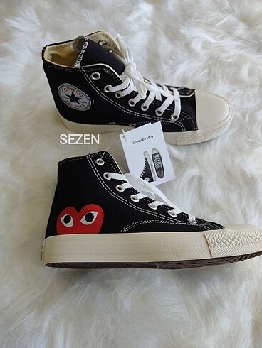 Converse siyah uzun