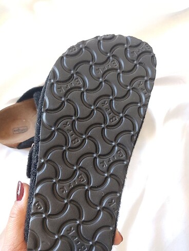 39 Beden siyah Renk Birkenstock ev terliği