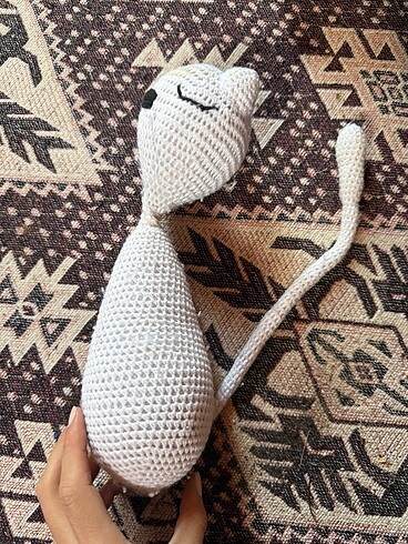 Örgü amigurumi kedi