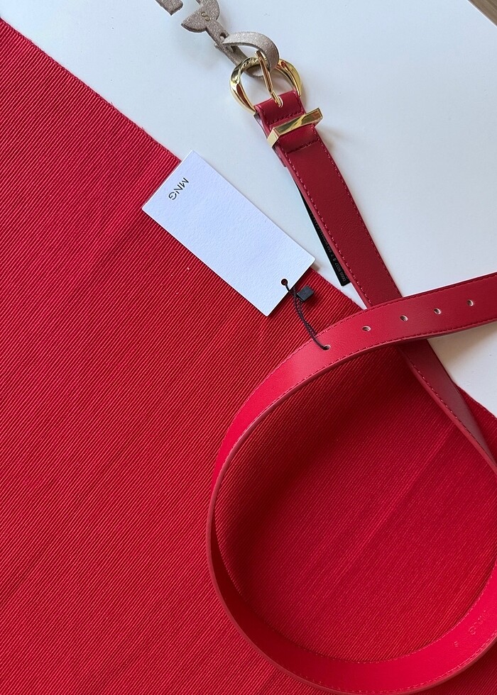 Kırmızı Mango Kemer - Görsel 2