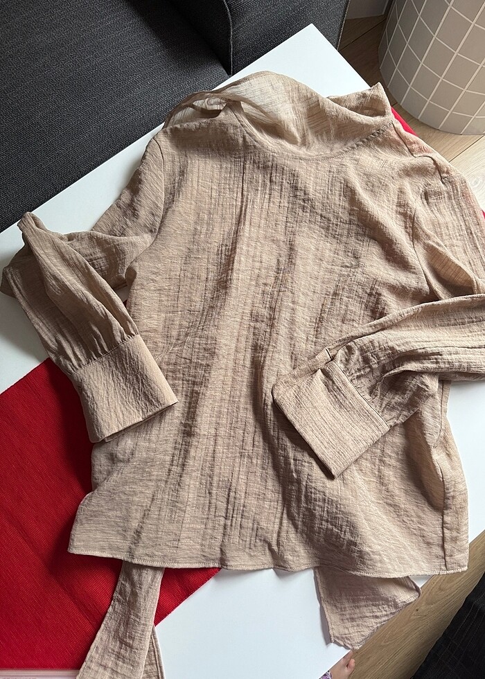 Mango Dokulu Bluz - Görsel 2