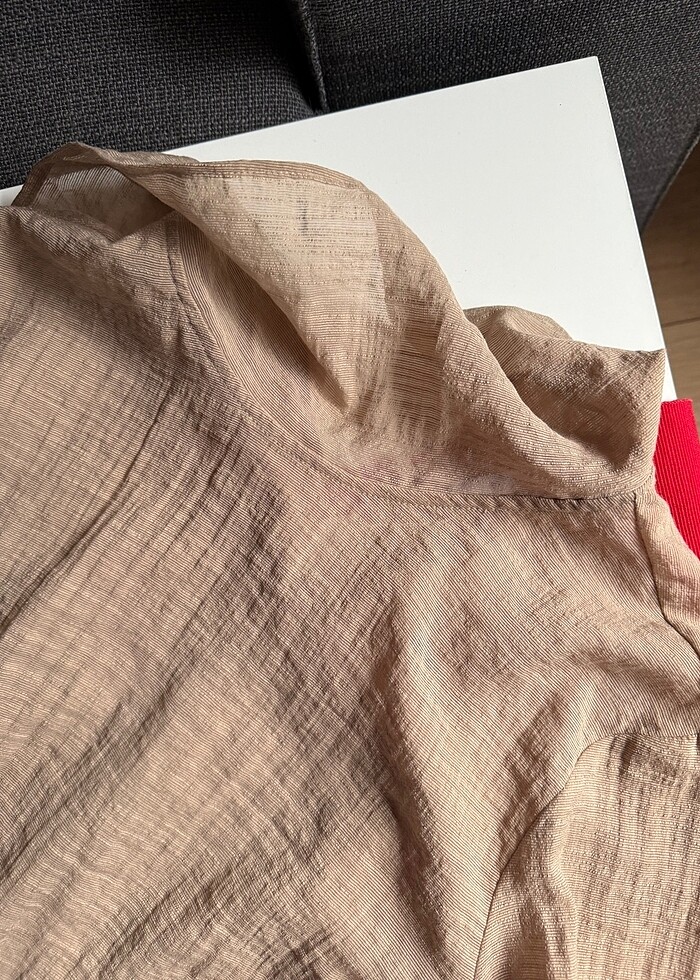 Mango Dokulu Bluz - Görsel 3