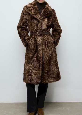 Kahverengi Süet Kadın Kemer - Görsel 3