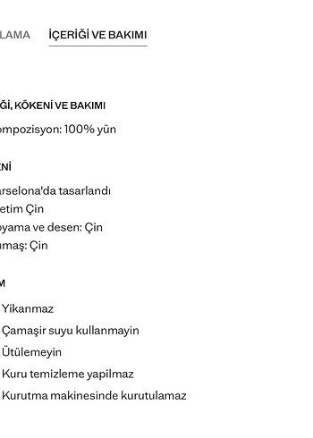 Bej Kadın Yün Fular - Görsel 7