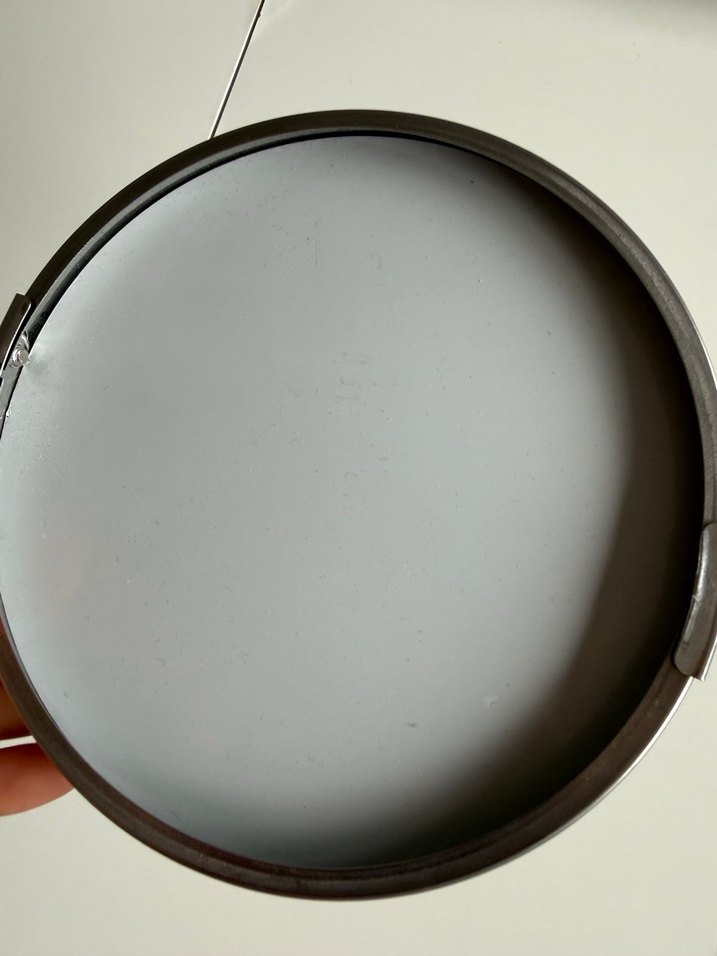 Gri Metal Ayaklı Yuvarlak Makyaj Aynası - Görsel 4