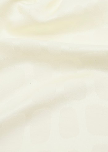 Beyaz İpeksi Kadın Fular Mango - Görsel 4