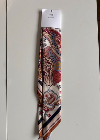 Bej Bohem Tarzı Kadın Fular - Görsel 2