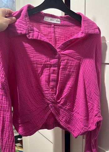 Mango zara koton  bluzlar 500 - Görsel 7