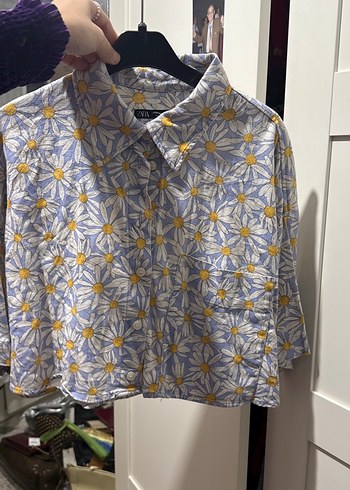 Mango zara koton  bluzlar 500 - Görsel 2