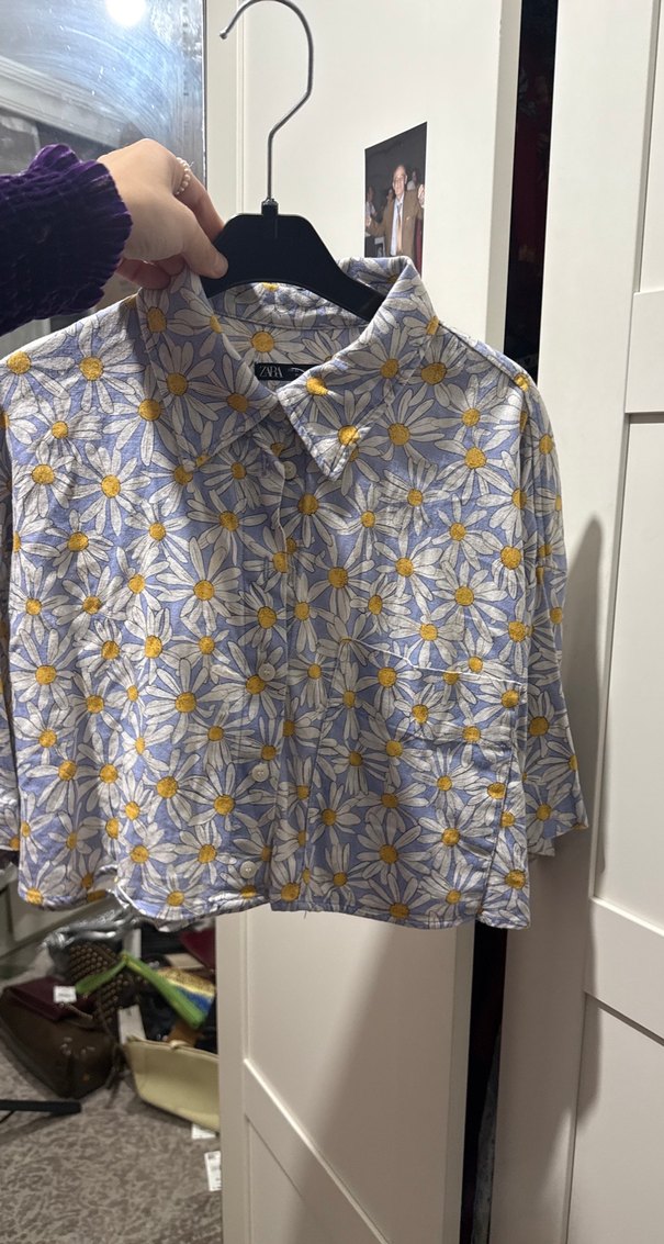 Mango zara koton  bluzlar 500 - Görsel 2