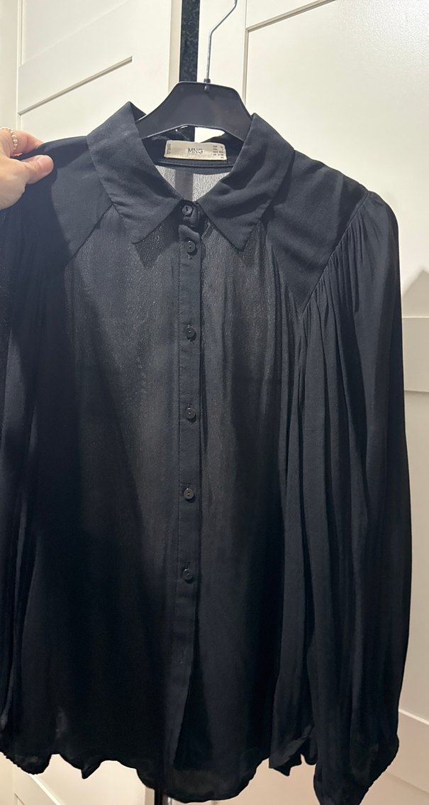 Mango zara koton  bluzlar 500 - Görsel 5