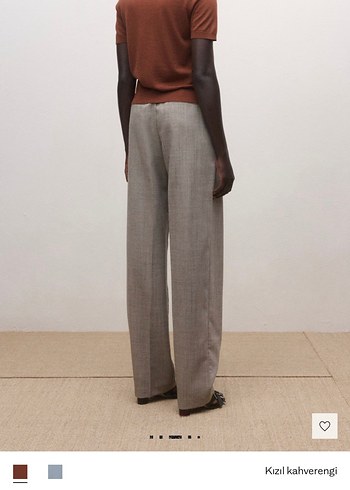 Kısa Kollu Kırmızı Erkek Tişört Mango %100 wool - Görsel 4