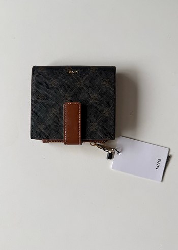 MNG Kahverengi Deri Kadın Cüzdan - Görsel 2