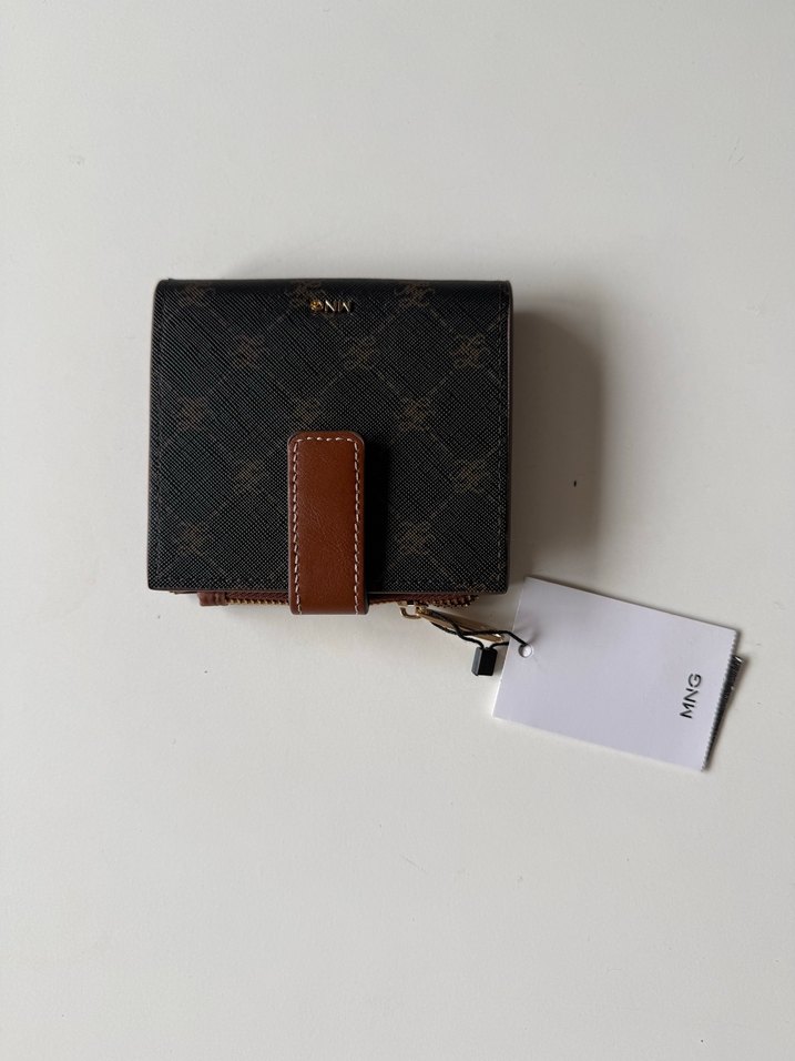 MNG Kahverengi Deri Kadın Cüzdan - Görsel 2