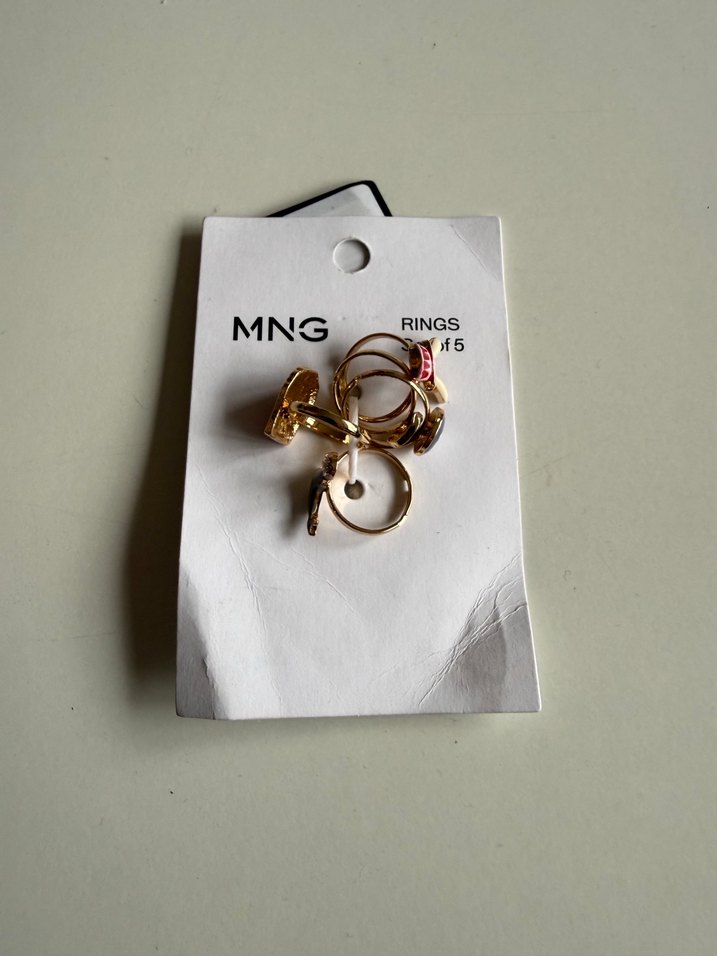 MNG Altın Renkli Midi Çocuk Yüzükler - Görsel 2