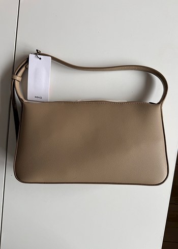 Bej Deri Tokalı Kadın Çanta - Görsel 5