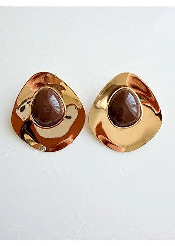 Nakışlı Boncuklu Mini Bohem Küpe - Görsel 3