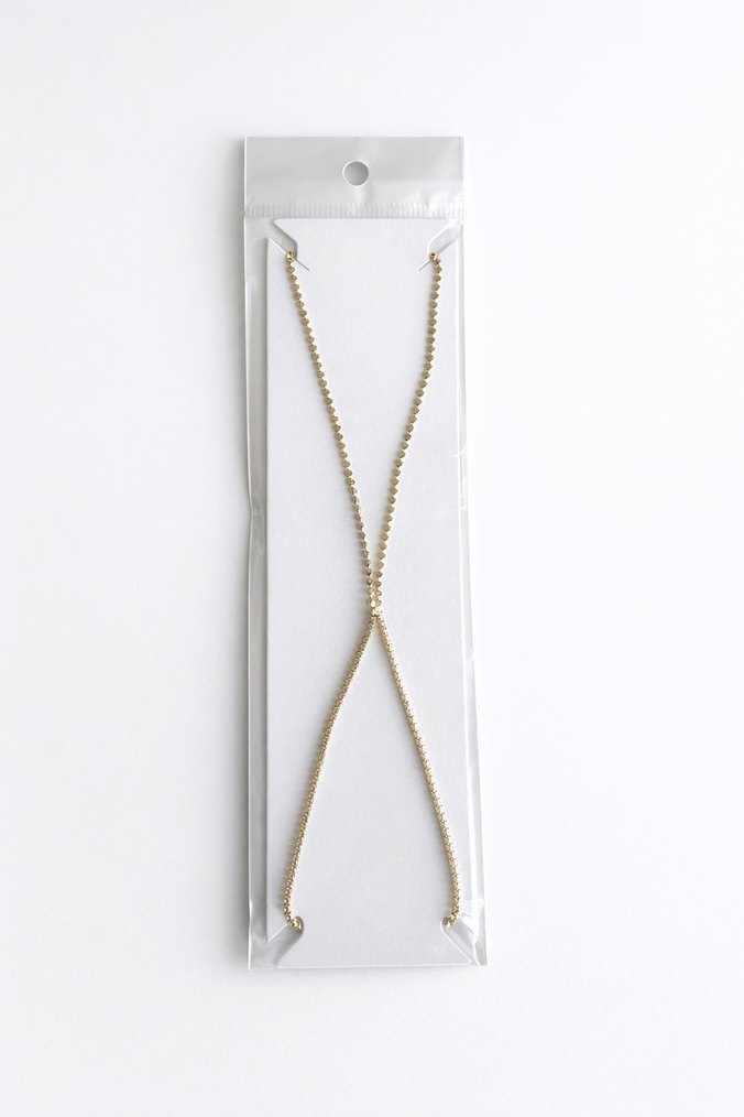 Beyaz Zincir Detaylı Kadın El Zinciri Şahmeran - Görsel 4