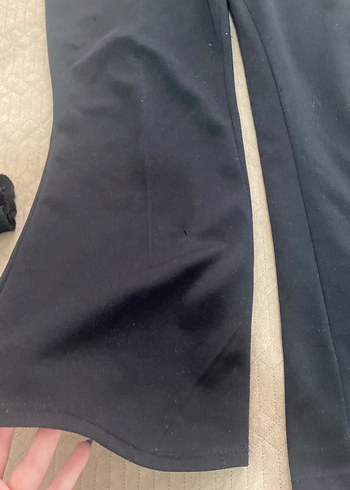 Siyah Normal Boy Hamile Pantolonu - Görsel 3