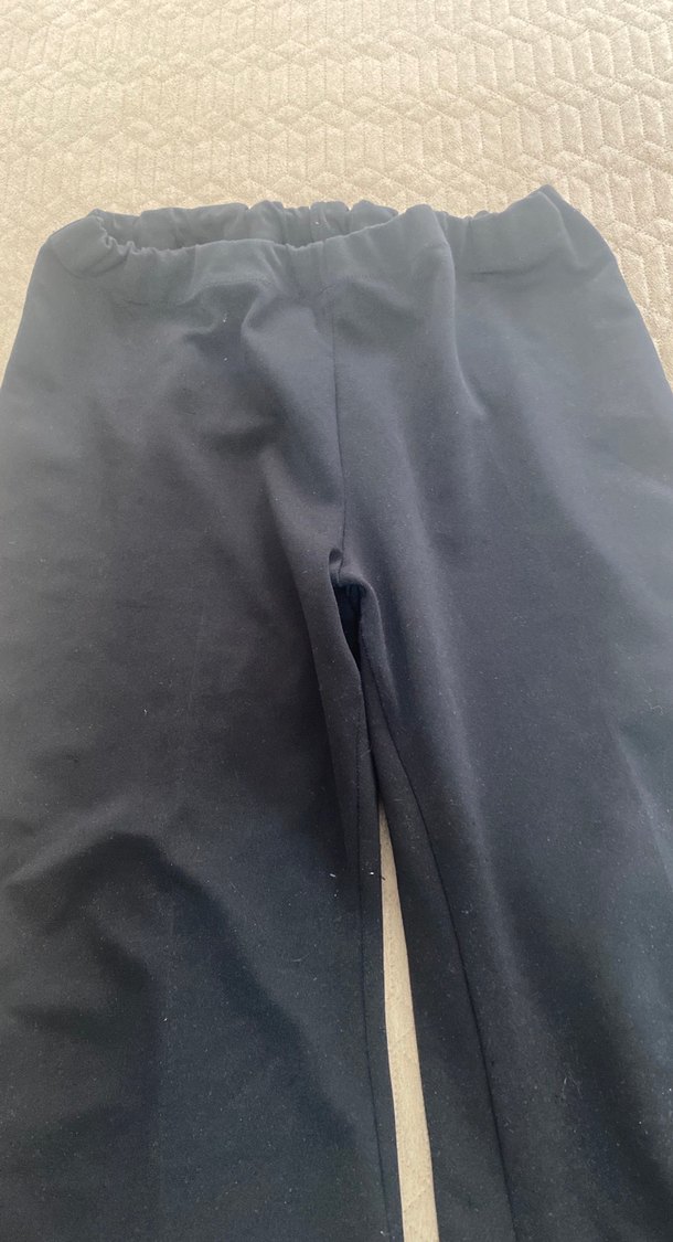 Siyah Normal Boy Hamile Pantolonu - Görsel 4