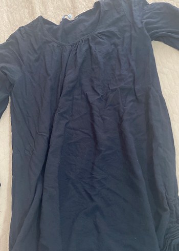 Lacivert Hamile ve Emzirme Gecelik - Görsel 3