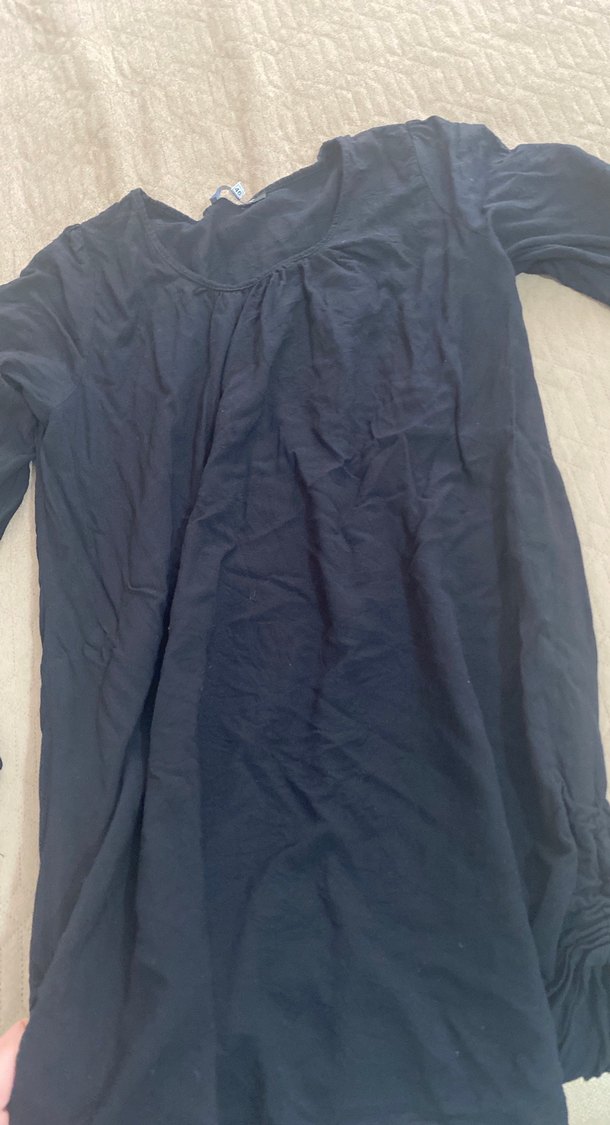 Lacivert Hamile ve Emzirme Gecelik - Görsel 3