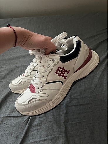 Tommy modern preppy runner spor ayakkabı