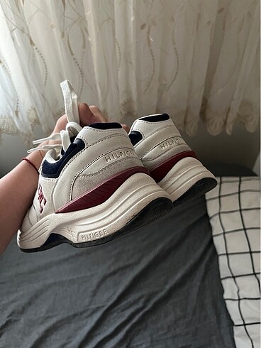 38 Beden Tommy modern preppy runner spor ayakkabı