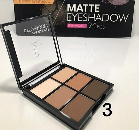 Newmacy altılı far paleti YENİ 9 tl 