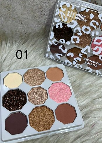 S.t.r Color 9 Renk Kahverengi Far Paleti