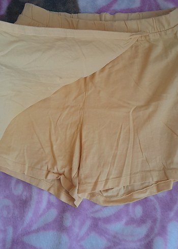 sarı Şort etek - Görsel 3