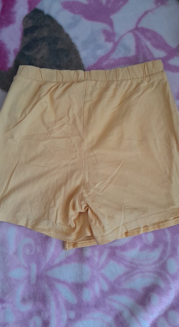 sarı Şort etek - Görsel 4