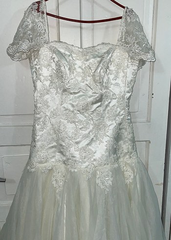 Kırık beyaz gelinlik - Görsel 2