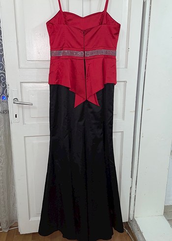 Askılı ebiye elbise - Görsel 3