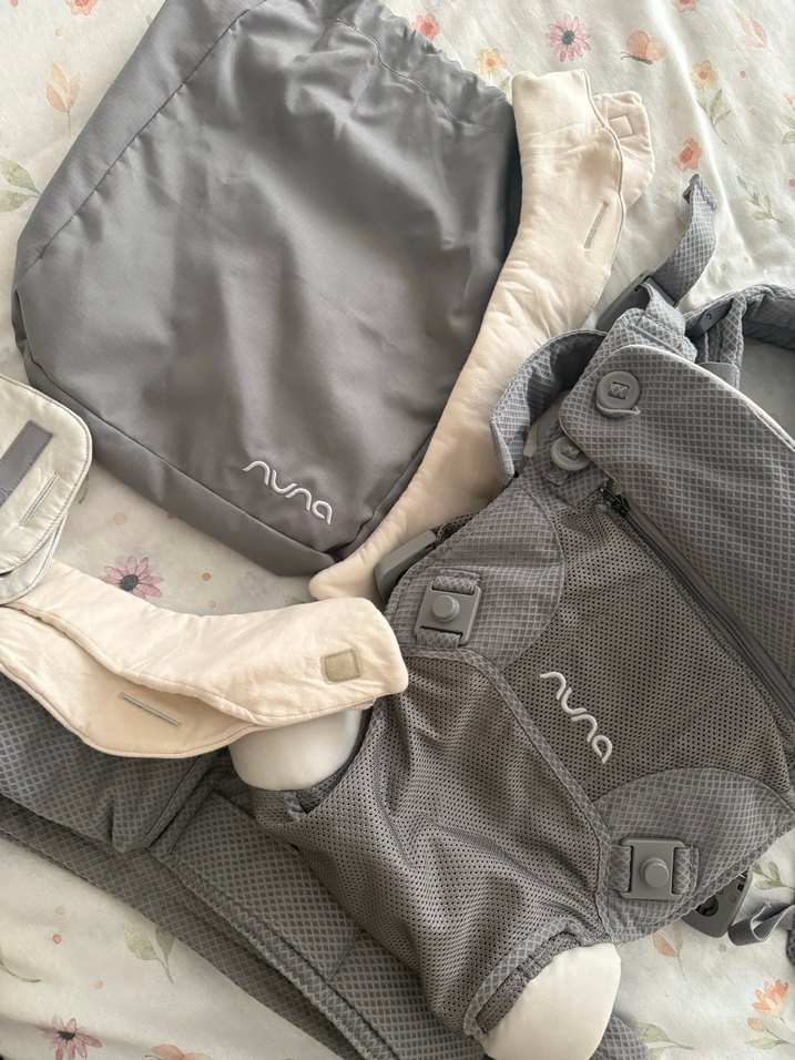 Gri Bebek Taşıyıcı Nuna kanguru - Görsel 2
