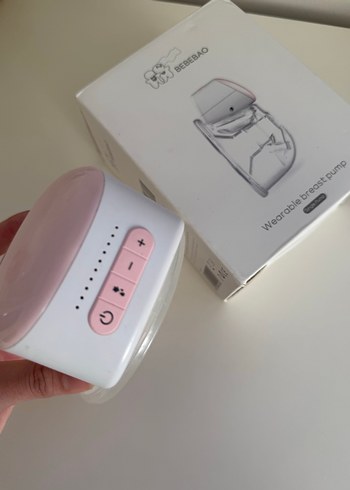 Pembe Taşınabilir Göğüs Pompası bebebao marka - Görsel 2