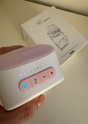 Pembe Taşınabilir Göğüs Pompası bebebao marka - Görsel 4