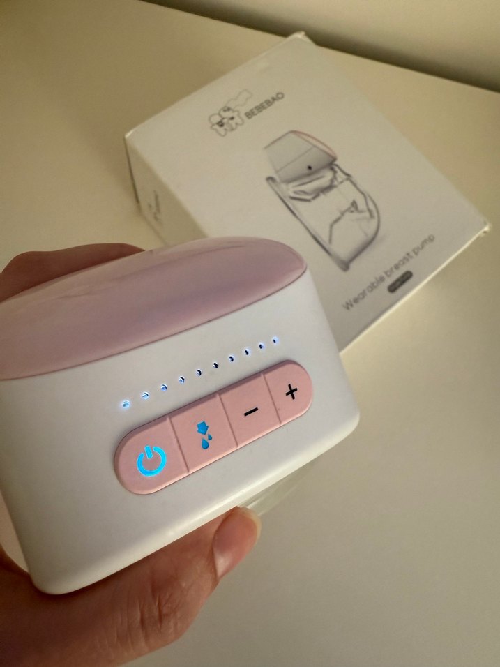 Pembe Taşınabilir Göğüs Pompası bebebao marka - Görsel 4